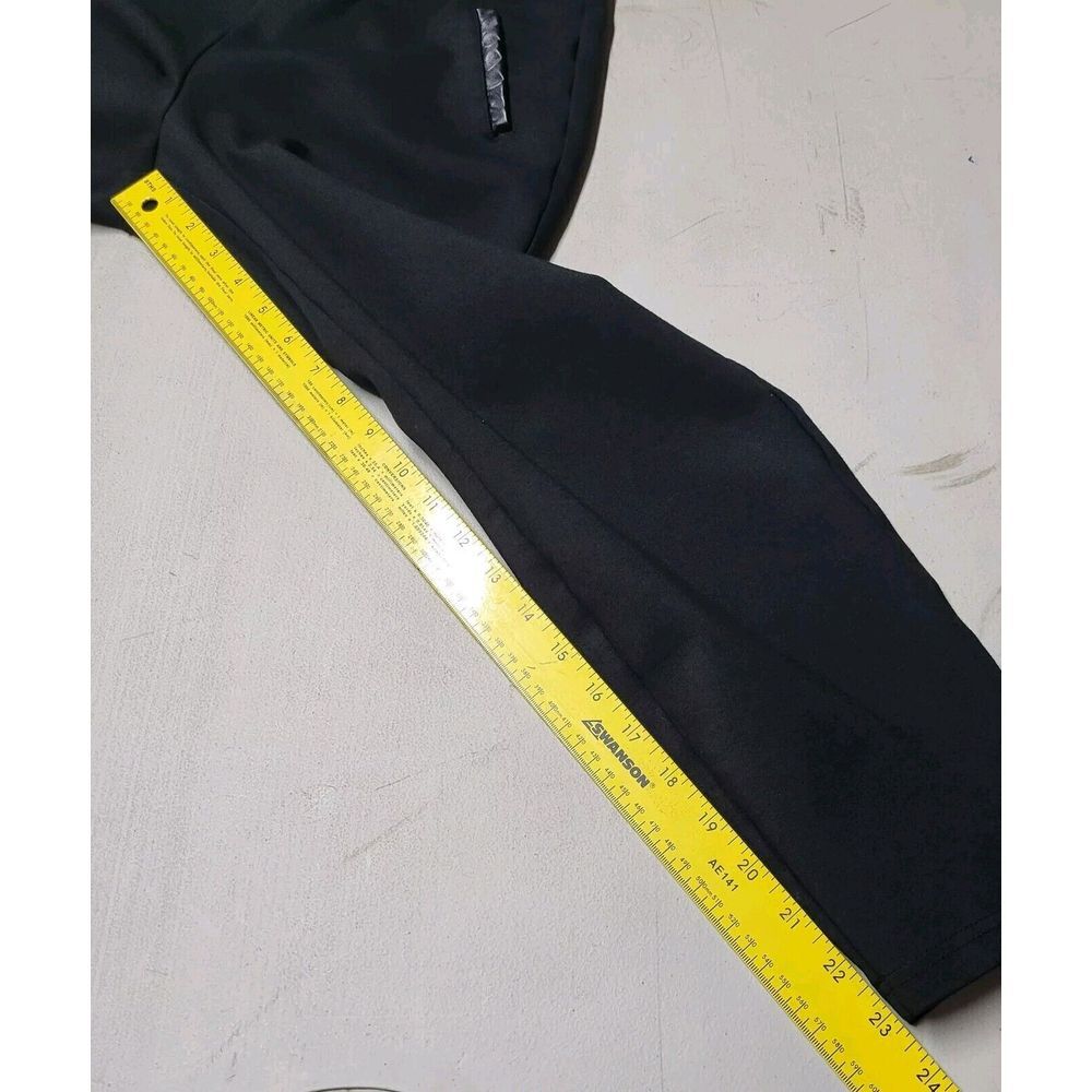 Nanette Lepore Black Pull On Elastic Waist Pants Womens Large Capsule Wardrobe - Picture 8 of 9